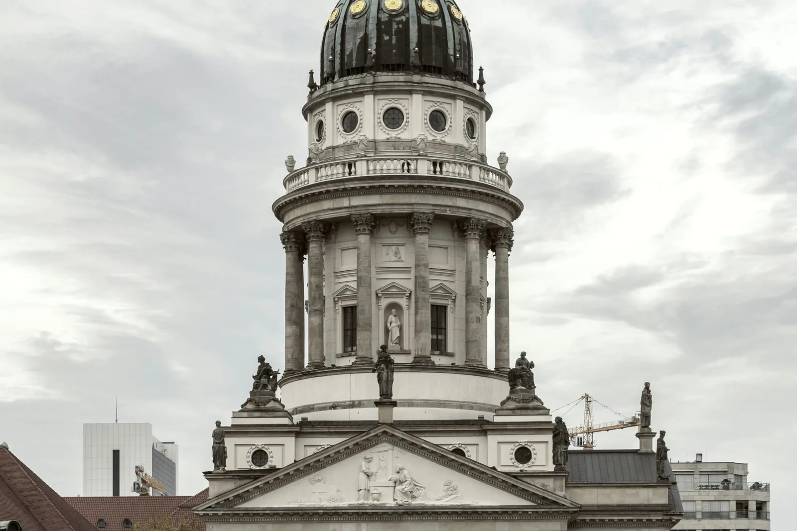 Die Kuppel der Französischen Friedrichstadtkirche am Gendarmenmarkt