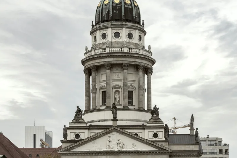 Die Kuppel der Französischen Friedrichstadtkirche am Gendarmenmarkt